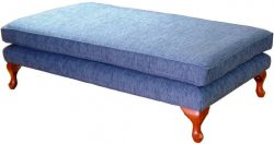 Custom designed traditional ottoman