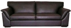 Custom made leather lounge