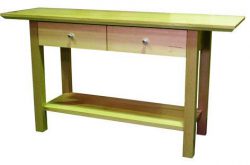 Custom built side table