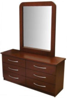 Dressing table with draws