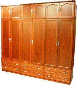 Large custom built wardrobe