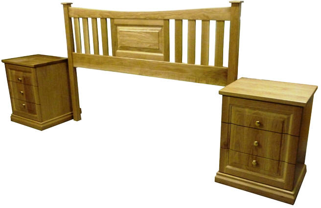607-0222 Custom made pine bedroom furniture