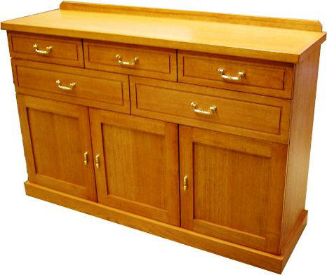 607-0605 custom made cabinet in wood