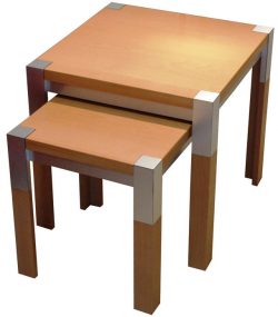Custom designed nesting tables