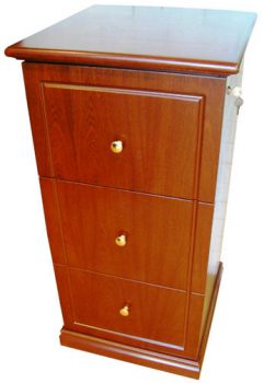 Custom built office drawers