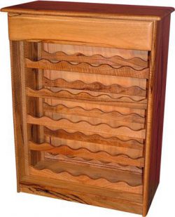 Custom designed wine rack