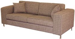 Custom designed fabric sofa
