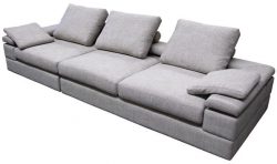 Grey Custom Modern Modular Seating