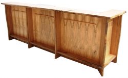 Custom Designed Natural Edge Marri Bar