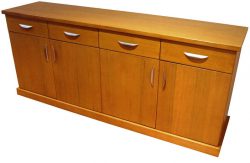 Victoria Ash Buffet Stained Teak