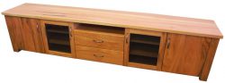 Custom Solid Marri Low Entertainment Unit