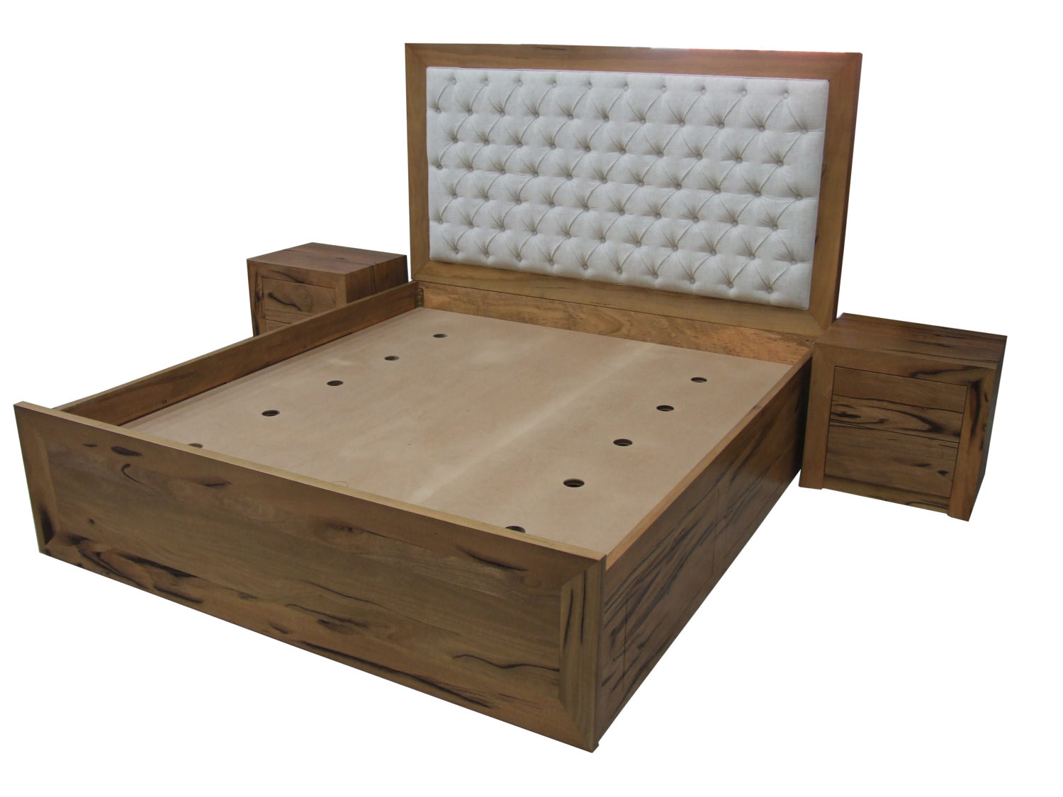 606-0203 Custom Designed Bed and Headboard