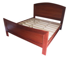 Custom made wooden bed